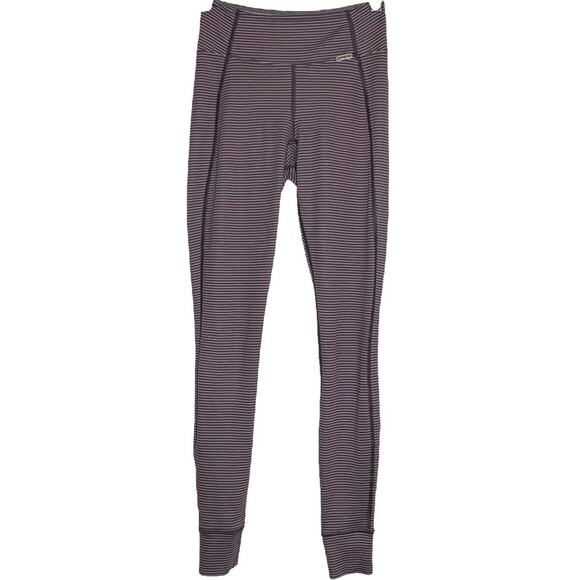 Patagonia Capilene 2 Lightweight Bottoms Polartec Base Layer Pants Striped XS - Picture 1 of 4